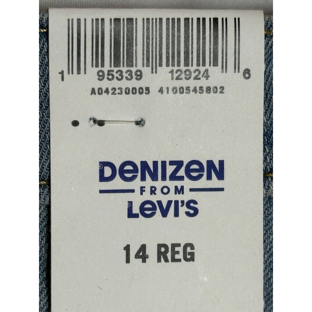 Levi's Tapered Distressed Ripped/Patched Super Flex Adjust Waist Girls 14 Jeans - Picture 15 of 16